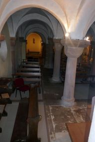 Andlau - Crypt at St Peter & St Paul