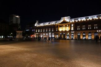 Place Kleber by night