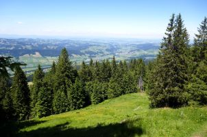 Heiligkreuz - View to Hasle & Entlebuch