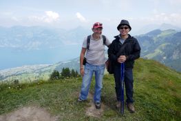 Musenalp- View to Lake Lucerne
